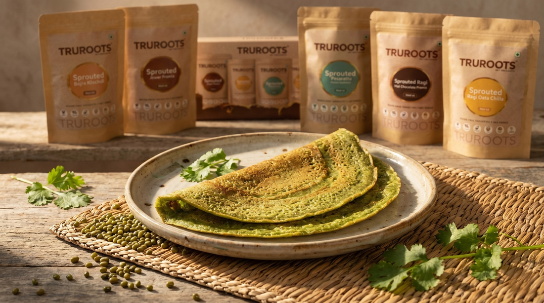 Moong Dal Pesarattu vs Regular Dosa: Nutrition Comparison
