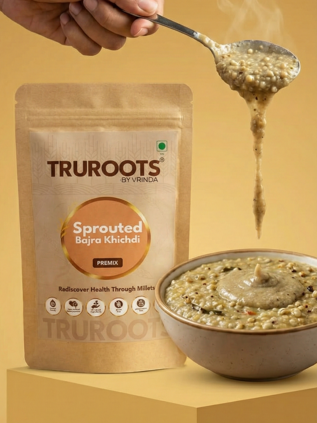 TruRoots Sprouted Bajra Khichdi Premix