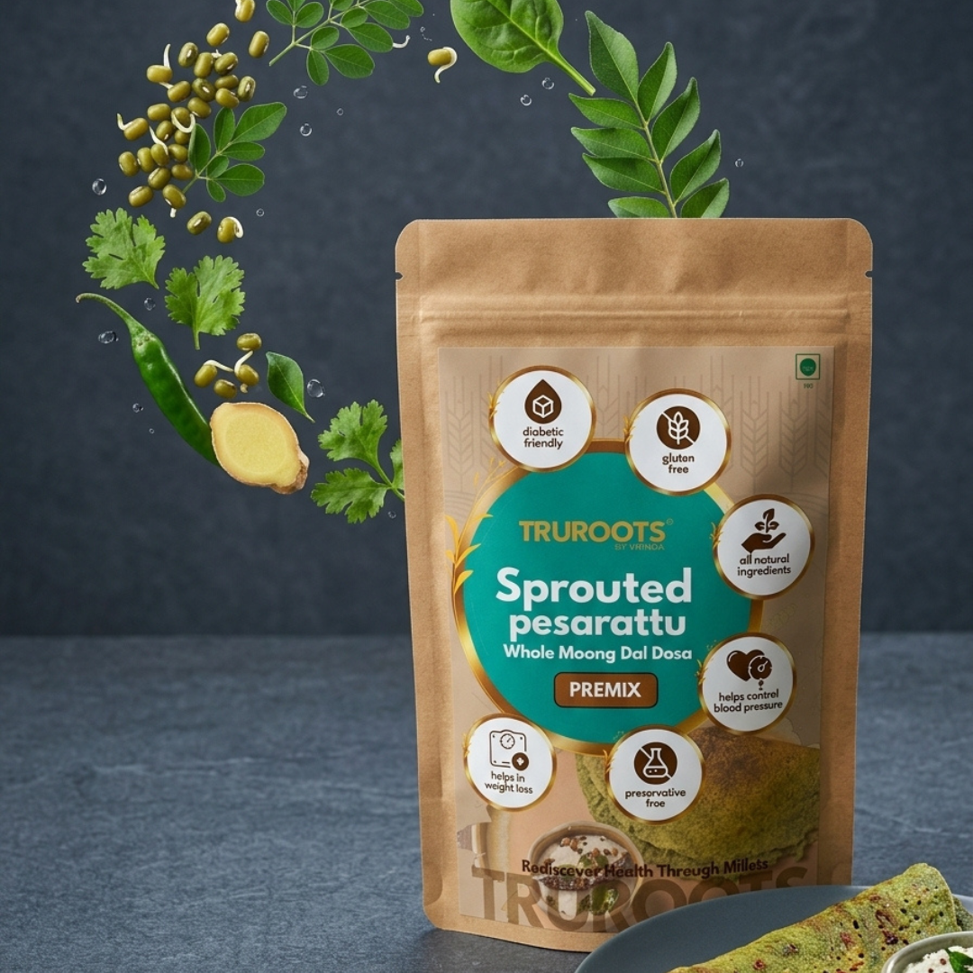 TruRoots Sprouted Pesarattu Premix