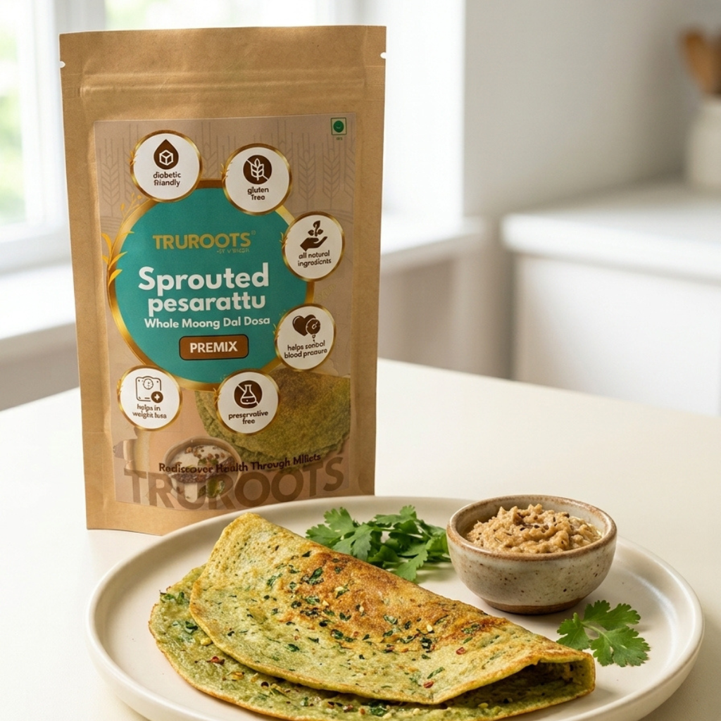 TruRoots Sprouted Pesarattu Premix
