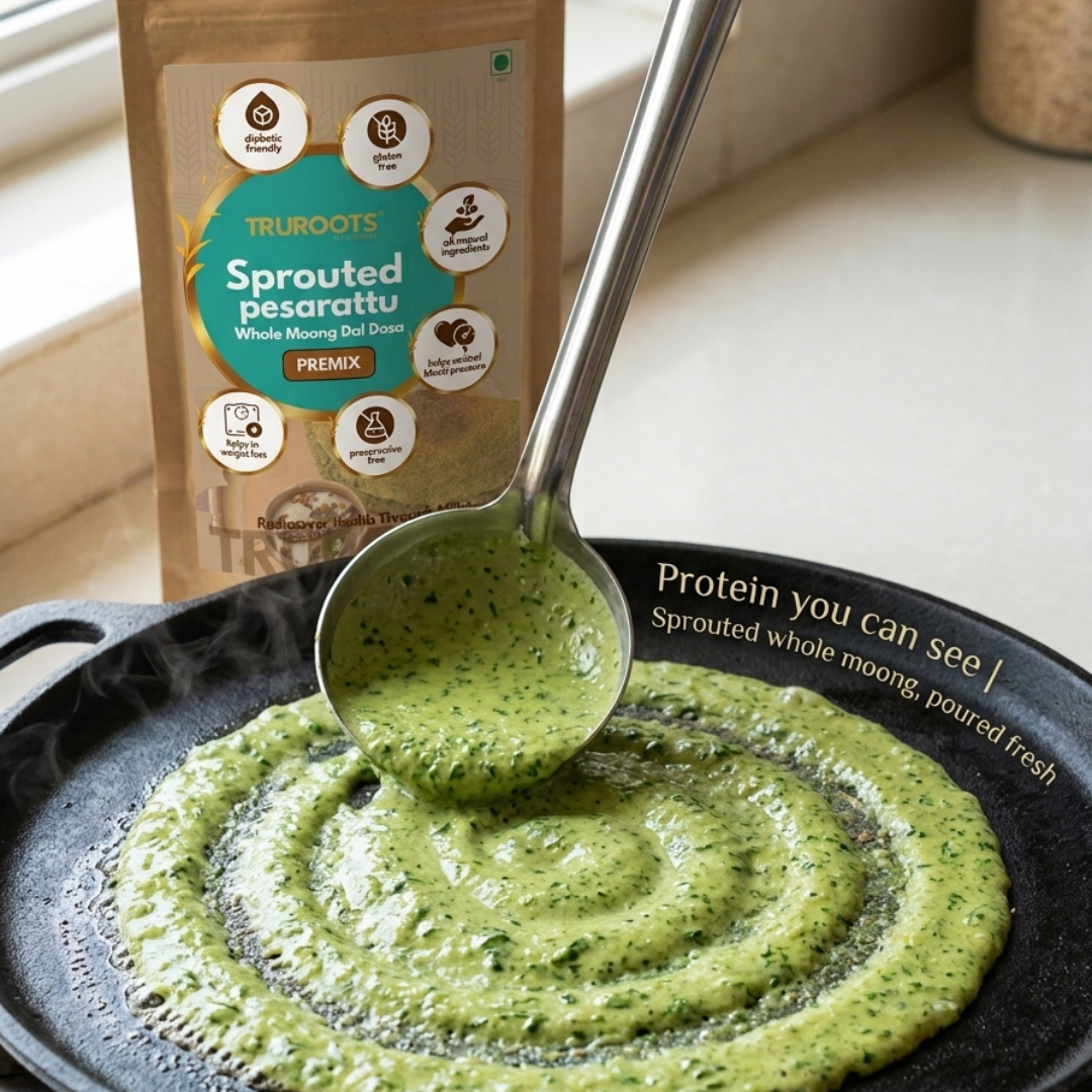 TruRoots Sprouted Pesarattu Premix