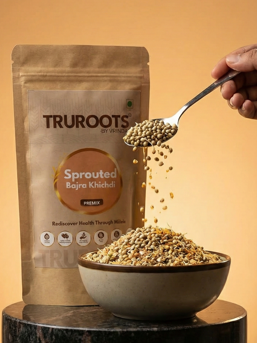 TruRoots Sprouted Bajra Khichdi Premix