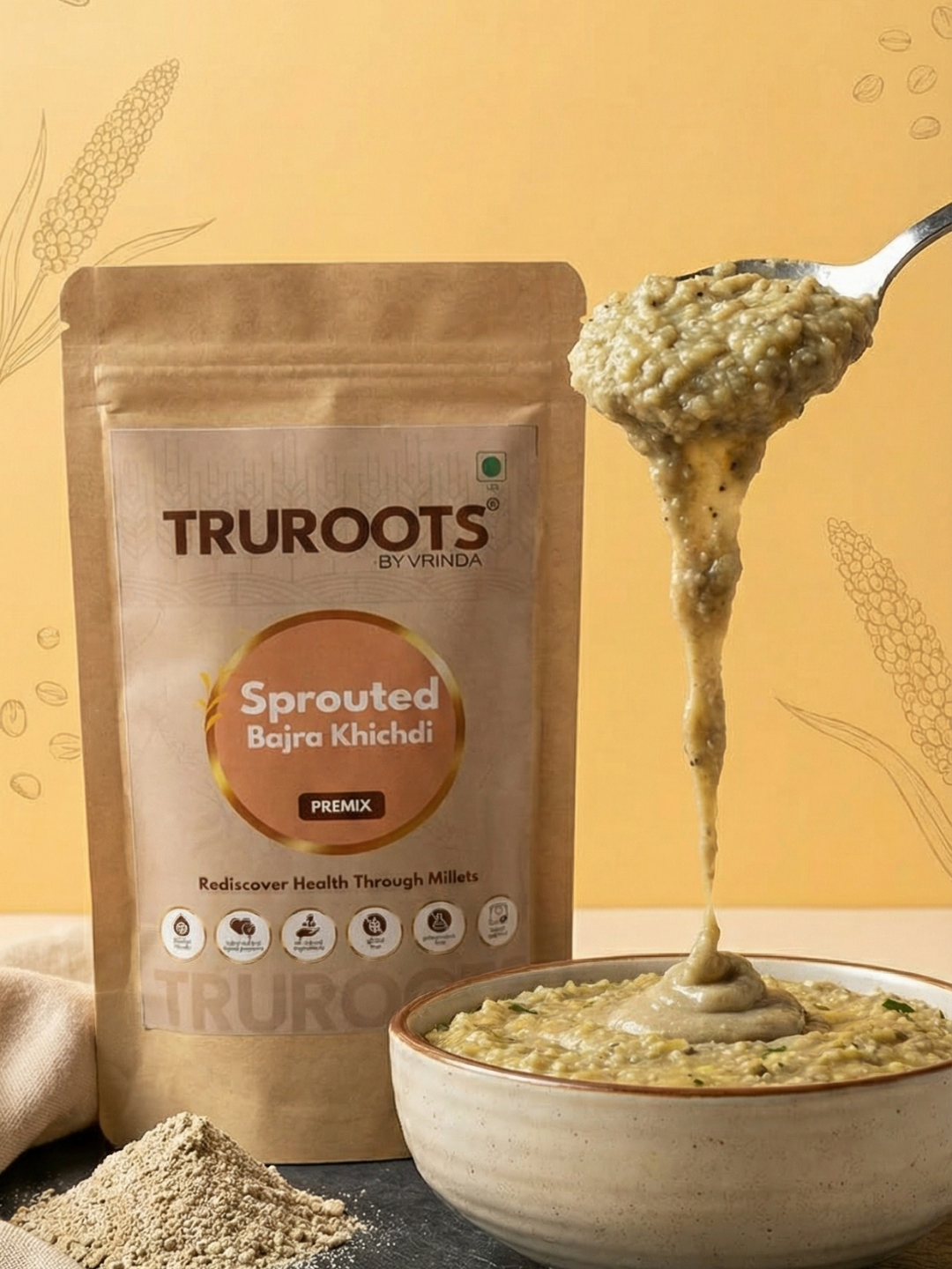TruRoots Sprouted Bajra Khichdi Premix