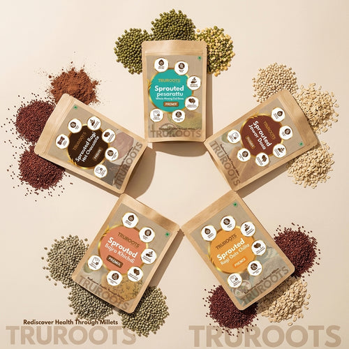 TruRoots Sprouted Millet Combo Pack – Complete Healthy Meal Solution