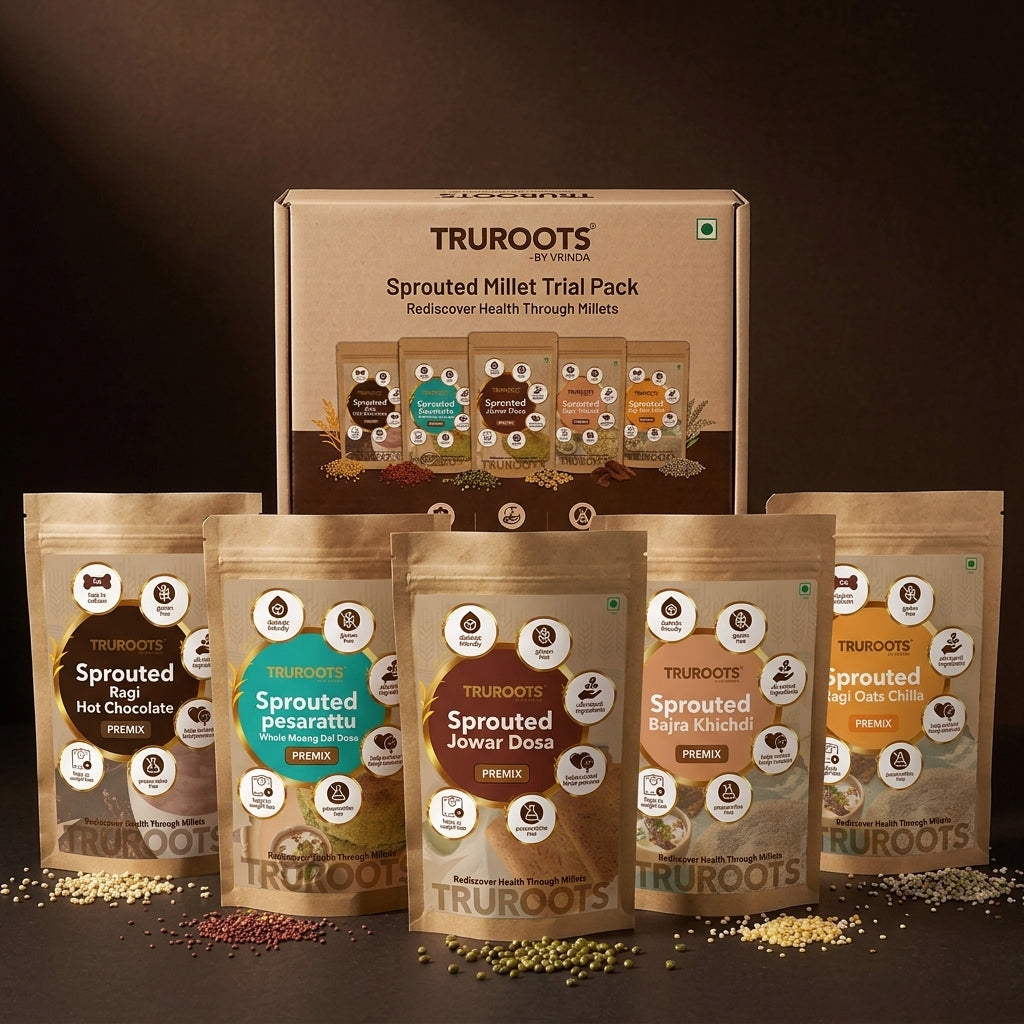 TruRoots Sprouted Millet Combo Pack – Complete Healthy Meal Solution