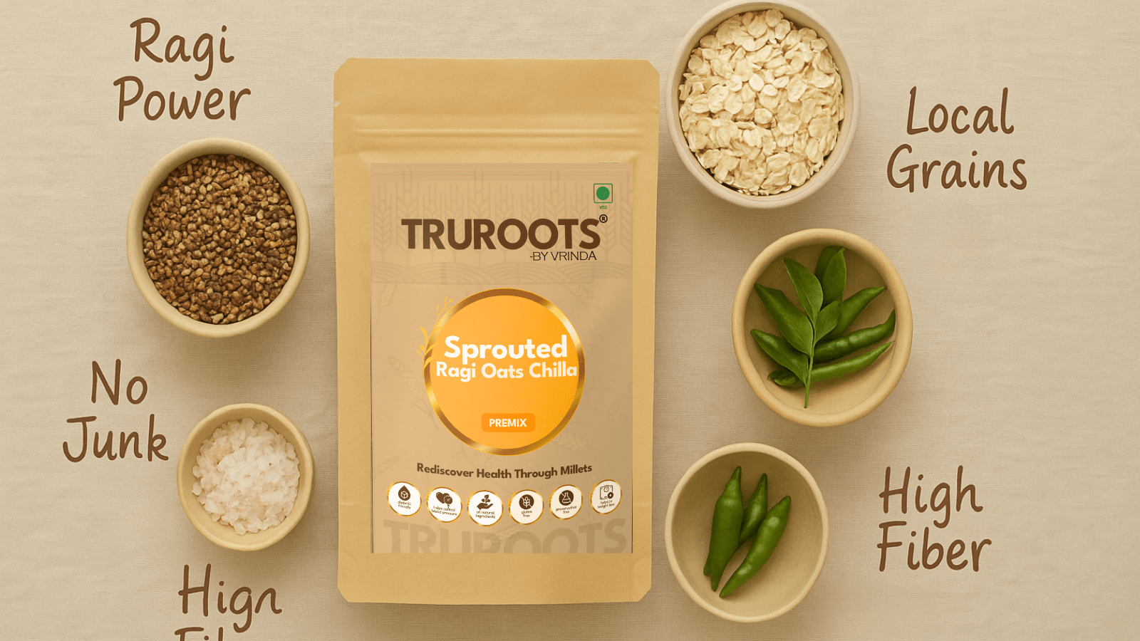 TruRoots Ragi Chilla Footer