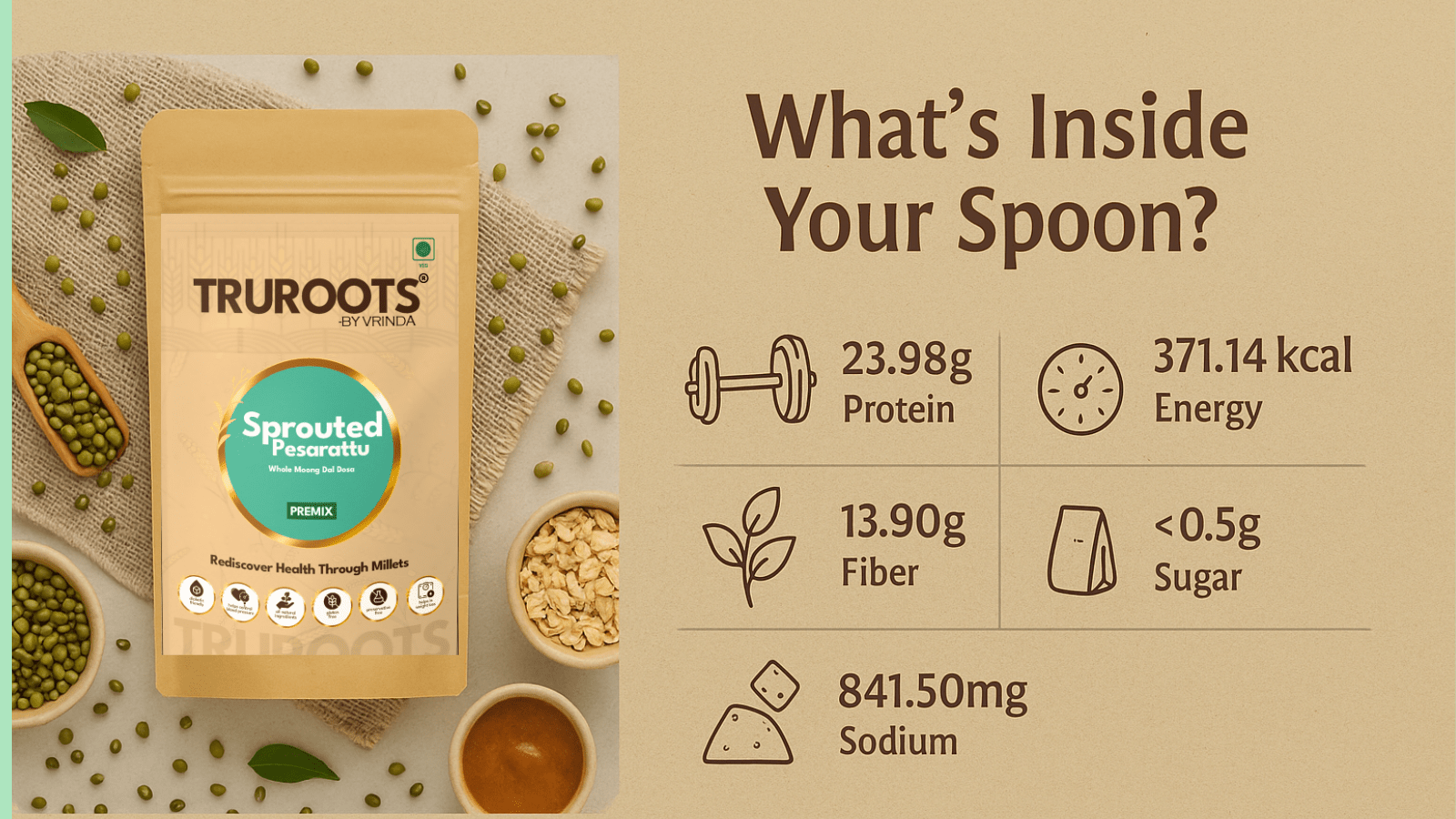 Pesarattu Nutrition