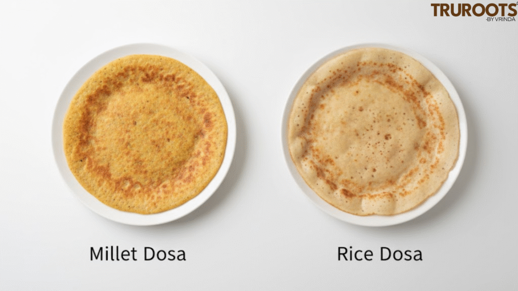 Millet Dosa vs Rice Dosa: Which One Is Better for Digestion and Energy?